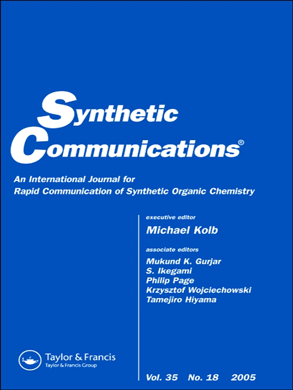 Go to journal home page - Synthetic Communications